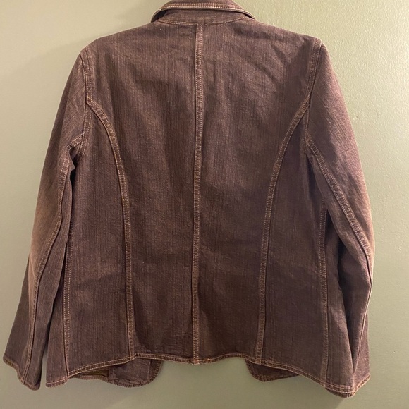 Apostrophe Black Floral Embroidered Blazer. - Picture 2 of 6